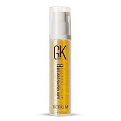 Picture of GK HAIR Global Keratin 100% Organic Argan Oil Anti Frizz Hair Serum (0.34 Fl Oz/10 ml) Styling Smoothing Strengthening Hydration & Nutrition Heat Protection Shine Frizz Control Dry Damage Hair Repair