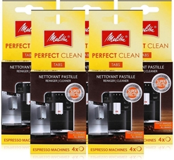 Изображение Melitta Perfect Clean Espresso Machines Cleaning Tablets 4 x 1.8 g (Pack of 5)