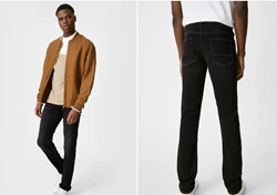 Picture of C&A Slim Jeans - Flex Jog Denim -Color : black, Size W40L32