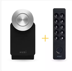 Picture of Nuki Home Set Pro, Smart Lock 3.0 Pro +  Keypad 2.0