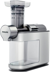Изображение Philips Slow Juicer Avance HR1945/80, 200 W, for cold pressing, white/grey