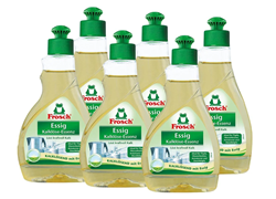 Изображение Frosch vinegar limescale remover essence 300 ml Pack of 6