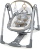 Изображение Ingenuity Folding Swing and Seat with Vibration, Melodies, Five Swing Settings and Power Supply Teddy grey