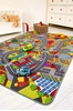 Picture of Misento Play Mat Road Rug Multicoloured, Size: 200 x 200 cm