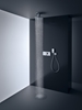 Изображение hansgrohe Axor One porter unit 45723000 chrome, with hose connection