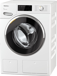 Picture of Miele WWG 660 WCS floor standing washing machine front loader lotus white