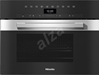 Picture of Miele DGM 7440 stainless steel microwave with steamer