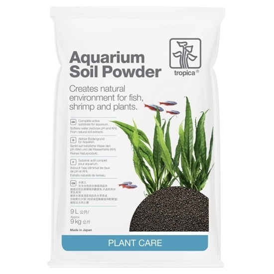 Изображение Aquarium Soil Powder 1-2 mm aquarium substrate 9 liters