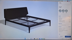 Picture of Essential bed , Bed Base: 180x200
