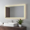 Изображение Emke LED Bathroom Mirror with Lighting, Warm White Light, Wall Mirror, Size: 120 x 60 cm 
