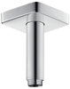 Picture of hansgrohe ceiling connection E 27467000 chrome, rosette, DN 15, G 1/2, length 100 mm