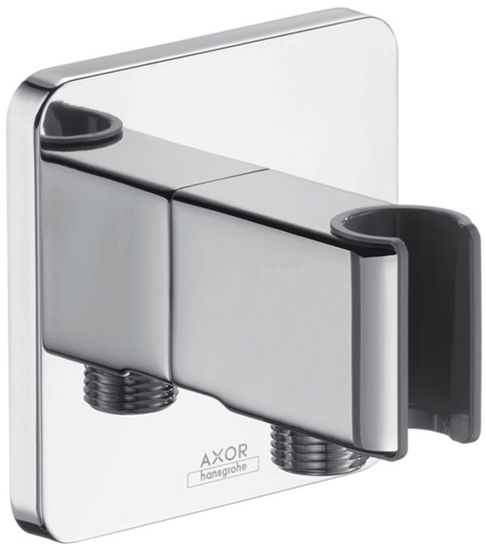 Picture of hansgrohe porter unit Axor Urquiola 11626000 chrome, suitable for all hand showers