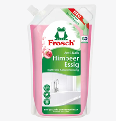Picture of Frosch Limescale cleaner raspberry vinegar refill pack, 950 ml