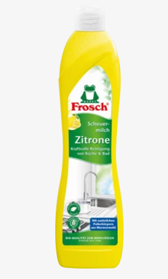 Picture of Frosch Scouring milk lemon for kitchen & bathroom, 500 ml