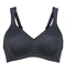Picture of PINK FAIA  Twin Art soft bra, all-over print, color : 463 SHADOW BLUE, SIZE: 95D