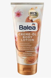 Picture of Balea Body lotion cream oil with almond oil, 200 ml