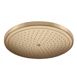 Picture of Hansgrohe Croma Air 1jet overhead shower brushed bronze, with EcoSmart, 26221140