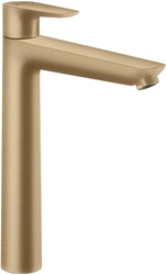 Picture of hansgrohe Talis E single-lever basin mixer 71716140 with pop-up waste, projection 183 mm, brushed bronze