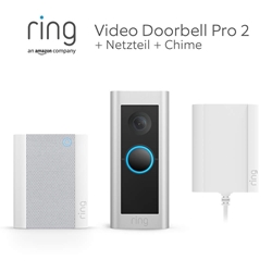 Picture of Ring Video Doorbell Pro 2 with Plug-In Adapter and Chime by Amazon