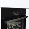 Picture of Gorenje BPS6737E02B Built-in Oven, 77 Litres, Pyrolysis, Hot Air, ExtraSteam, Gentle Close & Open, AirFry, PerfectGrill, PizzaMode 300°C, ChildLock, Black 