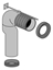 Изображение Villeroy & Boch Vario drain elbow 87110000 70-170 mm, for vertical outlet