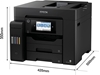 Picture of Epson EcoTank ET-5800 4-in-1 Ink Multifunction Device (Copy, Scan, Printing, Fax, A4, ADF, Full-Duplex, WiFi, Ethernet, Display, USB 2.0)