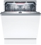 Изображение Bosch SMV6ZCX49E fully integrated dishwasher, 60 cm wide, 14 place settings, TimeLight, AquaStop, glass protection