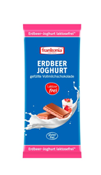 Изображение  Frankonia strawberry yoghurt filled milk chocolate lactose free 100g