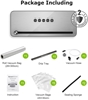 Picture of Bonsenkitchen Vacuum Sealer, Vacuum Device with Cutter for Sous Vide Cooking and Dry & Wet Food, VS3802