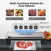 Picture of Bonsenkitchen Vacuum Sealer, Vacuum Device with Cutter for Sous Vide Cooking and Dry & Wet Food, VS3802
