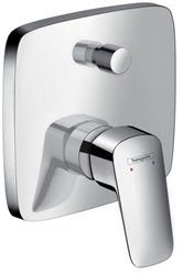 Picture of hansgrohe Logis bath mixer 71405000 concealed mixer, chrome