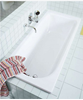 Picture of Kaldewei Eurowa straight bath 170 x 70 cm in enamelled steel, without feet, alpine white (119800010001)