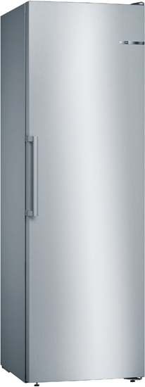 Picture of Bosch GSN36VLFP standing freezer, 60cm wide, 242l, NoFrost, multi airflow system, stainless steel look