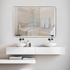 Изображение Meidom Bathroom Mirror with Aluminium Alloy, Anti-Fog, 3 Colour Temperature Light, 101 x 76 cm