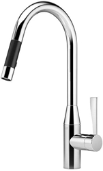Picture of Dornbracht single-lever sink mixer 33870895-00 pull-out, with shower function, projection 240 mm, chrome