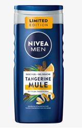 Picture of NIVEA MEN  Tangerine Mule 3in1 shower gel with tangerine & sandalwood fragrance, 250 ml