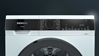 Picture of Siemens WQ33G2D40 8kg heat pump dryer, LED display, super40 program, easyClean filter, white