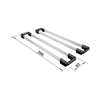 Picture of BLANCO set of ETAGON rails, stainless steel/plastic (234164)