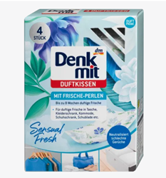 תמונה של כרית ריח כביסה, 4 יחידות Denkmit Sensual Fresh
