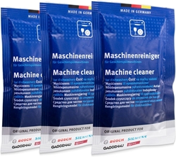 Изображение Bosch Siemens 312194, 3 x DL-pro Machine Cleaner for Dishwasher 
