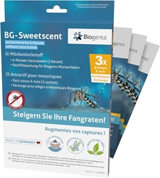 Изображение Biogents BG-Sweetscent Mosquito Attractant, Pack of 3, for Attracting the Asian Tiger Mosquito & Dengue Mosquitaire 