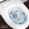 Picture of Geberit AquaClean Mera Comfort shower toilet with night light complete system, toilet seat with seat heating white