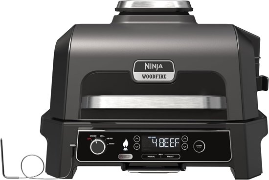 Picture of Ninja Woodfire Pro XL Electric Outdoor Grill & Smoker with Smart Cook System OG850EU