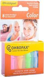 תמונה של פקקי קצף צבעוניים (4x 8 חתיכות) OHROPAX 