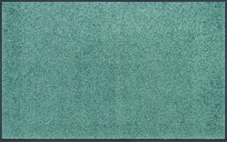 תמונה של מחצלת לוכד עפר רחיץ של סלוויה ירוק 75 על 120 ס"מ ירוק בהיר Wash + Dry