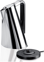 Изображение BUGATTI, Vera Easy, kettle with removable limescale filter, capacity 1.75 liters, 2180 W, stainless steel housing (chrome color)