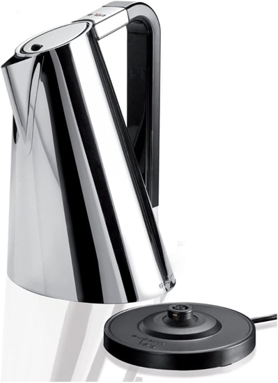 Изображение BUGATTI, Vera Easy, kettle with removable limescale filter, capacity 1.75 liters, 2180 W, stainless steel housing (chrome color)