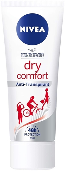 Изображение NIVEA Antiperspirant deodorant cream Dry Comfort, 75 ml