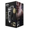 Picture of Braun Series 9 Pro+ 9597cc electric shaver with 6-in-1 SmartCare Center and ProComfort attachment, silver