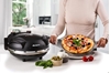 תמונה של 5 רמות בישול, צלחת חסינת אש לחימום חוזר, לוח עץ כלול, מקסימום. טמפרטורה 400°C, 1200W, שחור Ariete Pizza Oven 917